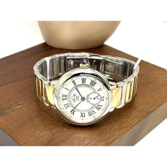 GV2 Gevril Women's Watch 12203B Rome Swiss Quartz Limited Edition Two To… - Picture 8 of 14